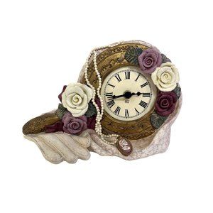 Figi Graphics Boudoir Reflection Vintage 1996 Victorian Clock Resin 1AA Battery